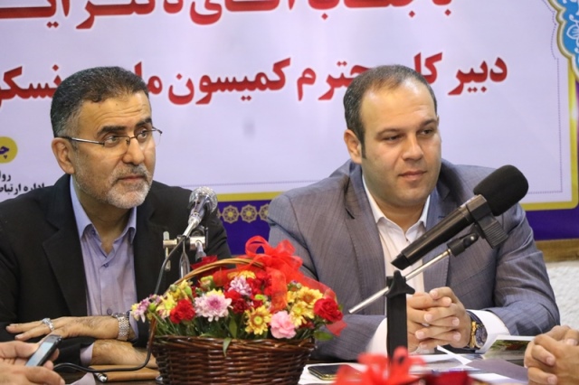 نشست مشترک مدیریت شهری لاهیجان با دبیر کل کمیسیون ملی یونسکو ایران برگزار شد